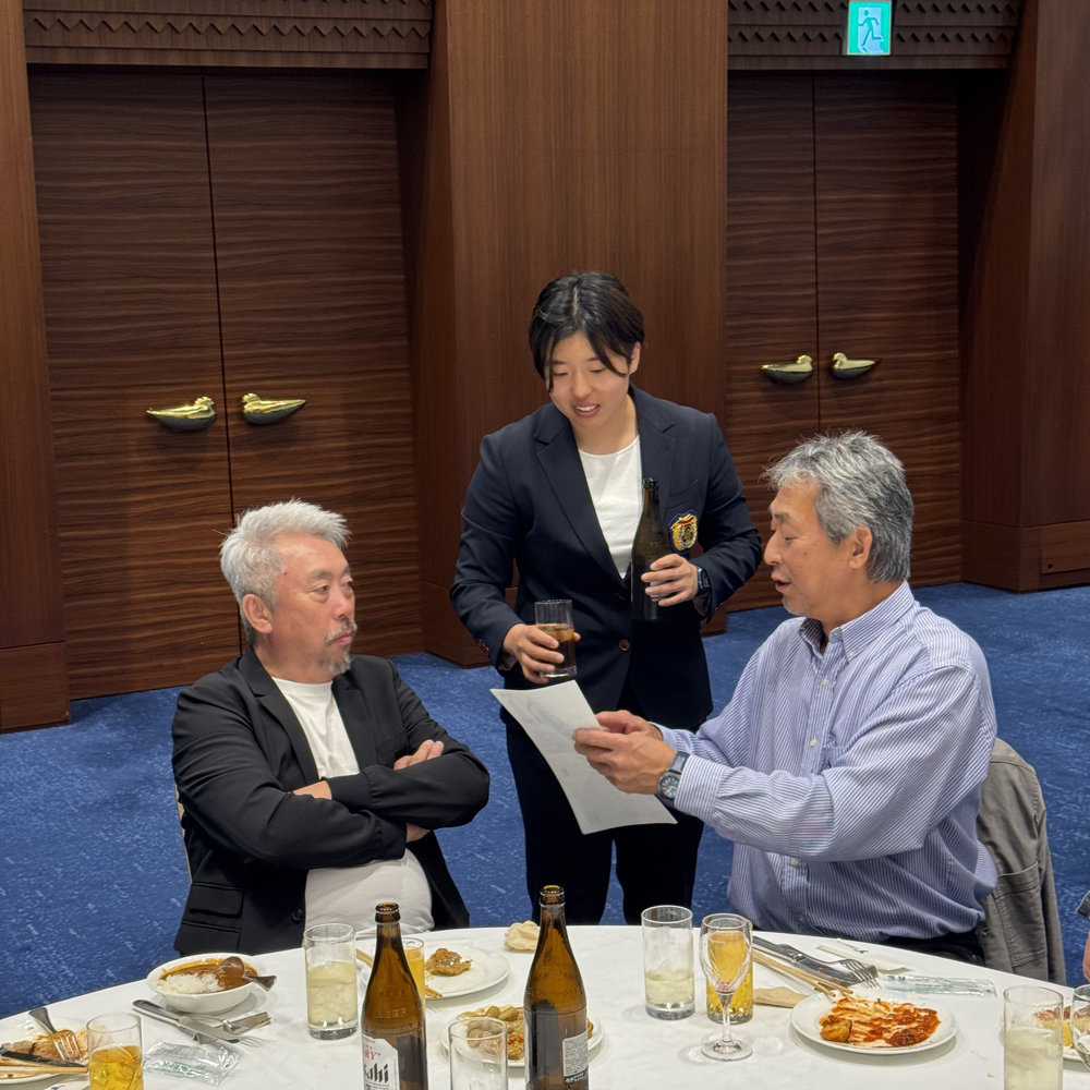 中西凜 選手 後援会主催 キックオフパーティ＆ゴルフコンペ写真（2025年10月24日）