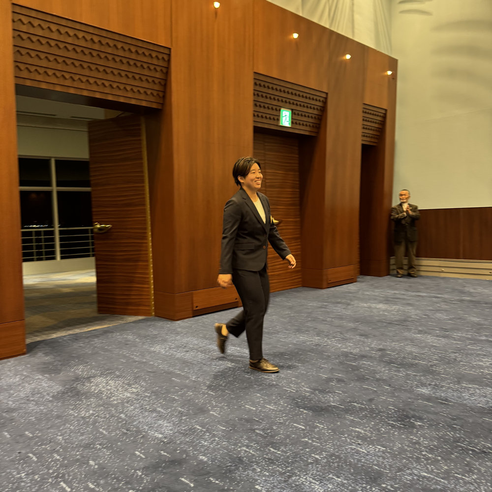 中西凜 選手 後援会主催 キックオフパーティ＆ゴルフコンペ写真（2025年10月24日）